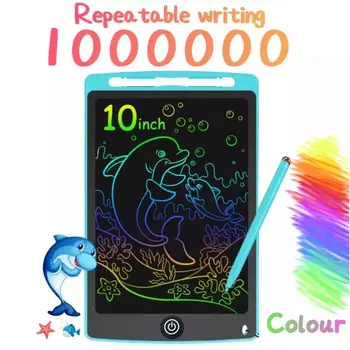 10 Inch Elektronski Risalno Desko LCD Zaslon Pisanje Digitalna Grafika, Risba Tablet Igrače za otroke Elektronski Rokopis Pad