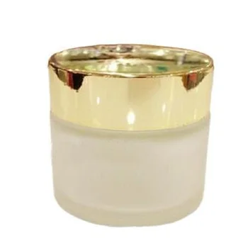 100 G 100 ML Zmrzali v Kozarcu s Srebrno Zlato Pokrov Steklo Krema Jar Kozmetična Krema Pakiranje Jar 8pcs/veliko