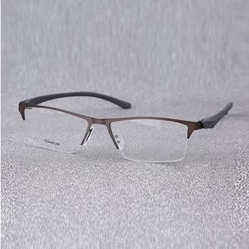 2021 moška očala okvirji Optičnih Očal Okvir za Moške Kvadratnih Kratkovidnost Recept eye glasses Pol Kovinski Očala očala