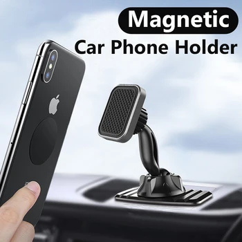 360 Rotacijski Magnetni Avto Nosilec za Telefon, Mount Magnet Mobilni Mobilni Telefon Stojalo Telefon GPS Podporo Za iPhone Xiaomi Huawei Samsung