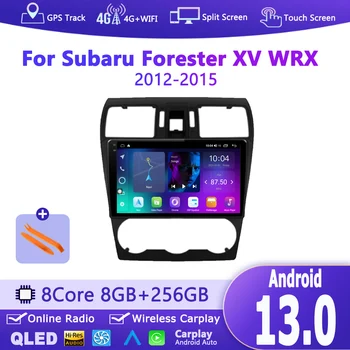 9 Inch Android 13 Za Subaru Gozdar XV WRX 2012 - 2015 Avto Multimedijski Predvajalnik Samodejno Apple Carplay Radio Zaslonu Vse V Enem