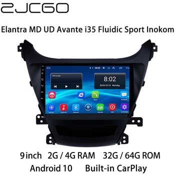 Avto Multimedijski Predvajalnik, Stereo GPS DVD, Radio-Navigacijski sistem Android Zaslon za Hyundai Elantra MD UD Avante i35 Fluidic Šport Inokom