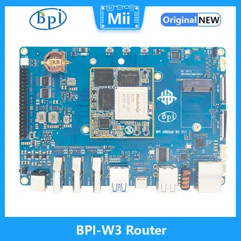 Banana Pi BPI-W3 Rockchip RK3588 Quad Core A76 + Quad Core A55 LPDDR4 8G RAM 32 G eMMC 2.5 Gbps Ethernet En potovalni Računalnik