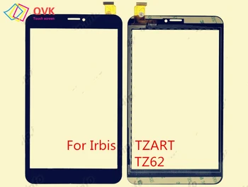 Black 7-palčni za Irbis TZART TZ62 TZ60 3G 4G Kapacitivni zaslon na dotik plošče popravila brezplačna dostava