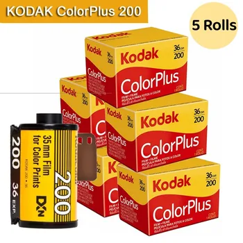 Debelo 5 Zvitkih KODAK ColorPlus 200 35 mm Filma, Primerni Za M35 M38 Fotoaparat