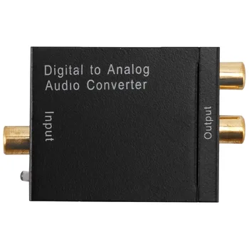 Digitalni Koaksialni Optični Toslink Signala v Analogni Audio Converter Adapter RCA SV