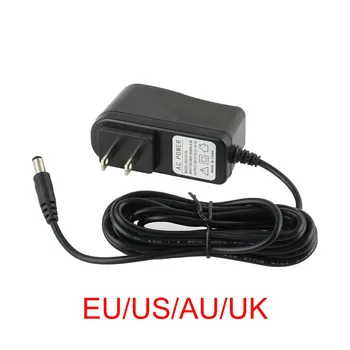 ESCAM za izmenični Tok AC100V-240V DC12V 1A Izhod Napajalnika EU/AU/UK/NAS Priključite Polnilnik DC 5,5 mm x 2.1 mm za CCTV Kamere