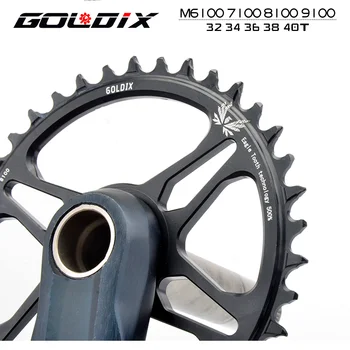 GOLDIX mm crankset primerna za ShimanoDeore XT M7100 M8100 M9100 SHIMANO12S mm crankset gorsko kolo široka in ozka kolesarska crankse