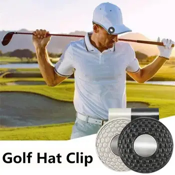 Golf Žogo Marker Klobuk Posnetek Golf Klobuk Posnetek Magnetnih Kovin Golfist Šport Corros Dodatki za Golf Golf igrišča Z Darili Posnetke Z1A8
