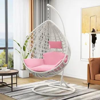 Gondola stol zaprtih swing spalnica doma balkon prostem dvorišče lazyman dvojni viseči mreži, rattan stol