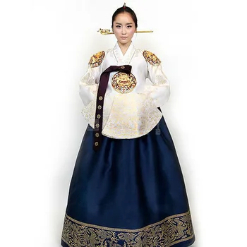 Hanbok Obleko Tradicionalni korejski Slovesnosti Kostum DANGUI korejski Royal Kostum