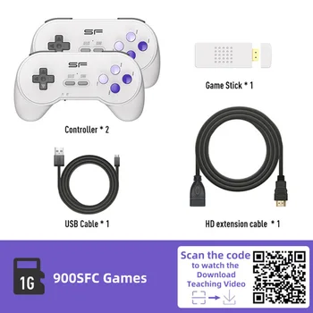 Klasičen Retro Igra Video igre Classic 2.4 G Brezžični Krmilnik 3000 Igre 40 Emulators z Gamepad za SEGA/PSP/PS1/SFC Pogoni