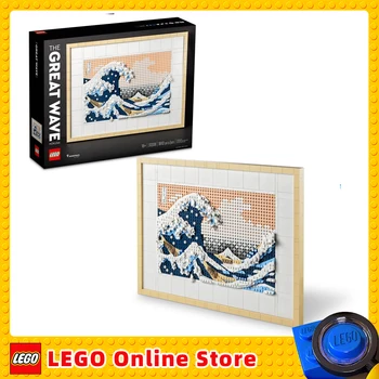 LEGO Umetnosti Hokusai – Veliki Val 31208 3D Japonski Steno Umetnostne Obrti Kit Uokvirjena Ocean Platno Ustvarjalne Dejavnosti, Hobiji, za Odrasle