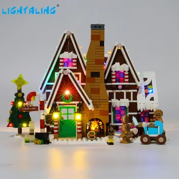 Lightaling Led Luči Komplet za 10267 Medenjaki Hiša gradniki Set (NE Vključuje Model), Opeke, Igrače za Otroke
