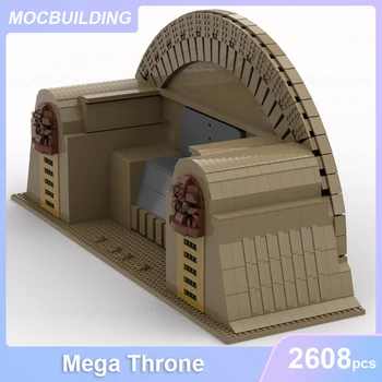 Mega Prestol Model MOC gradniki DIY Zbrati Opeke Izobraževalne Ustvarjalne Zaslon Otroci Igrače Otroci Xmas Darila 2608PCS