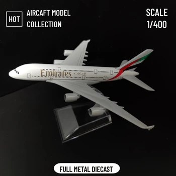 Merilu 1:400 Metal Zrakoplova Replika 15 cm Emirates Airlines Model Letalstva Diecast Miniaturni Izobraževalne Otroci Igrače za Otroke Boy