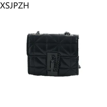Modna Torba Ženske 2023 New Cross Body Bag Ins Vsestranski Premium Teksture Diamond Verige Mini Torba PU Materiala, majhen trg vrečko