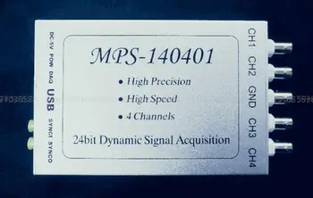 MPS-140401-M, tri-način IEPE plus enosmerno napetost 24-bit natančen visoke hitrosti signala pridobitev kartice LabVIEW