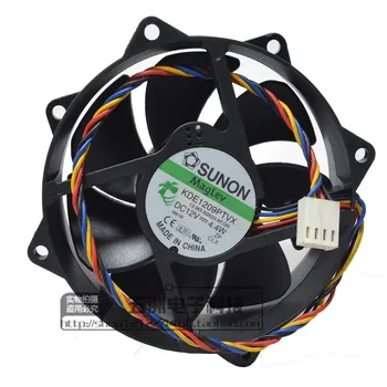 Original 9 CM 9025 4 žice PWM termostata magnetna KDE1209PTVX 12V 4.4 W krožna CPU ventilator za hlajenje