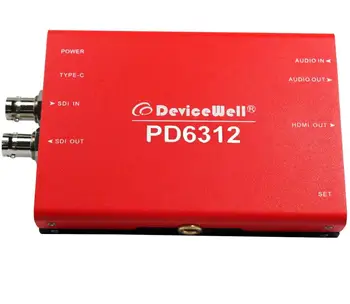PD6312 SDI do 1080P Izhod FRC Frekvenčno Pretvorbo SDI Video Converter