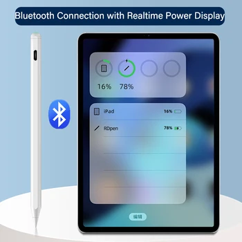 Pisalo Dotik Peresa za Apple 1. 2. Generacije iPad Bluetooth s Svinčnikom Palm Zavrnitev 2 Gen 2pencil Pro Slim