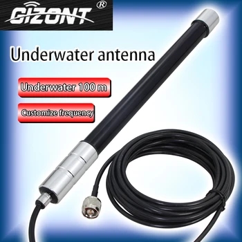 Podvodni tlačnih FRP antena GSM900MHz/GPS / 3 G / 4 G/WIFI2.4 SMA/N G 100 metrov globoko stiskanje vodotesna antena