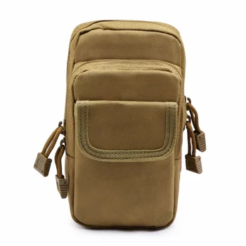 Pripomoček Molle Taktični Pas Torbica EOS Pasu Pack Bag Vojaške Telefon Primeru Imetnik Moški Prostem Teče Lovski Pribor Mošnje