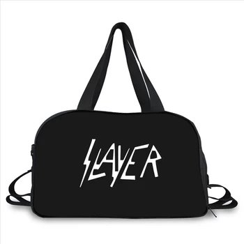 Slayer Thrash Metal 3D tiskanje modni trend velike prenosne zmogljivosti multi-funkcijo messenger bag potovalna torba