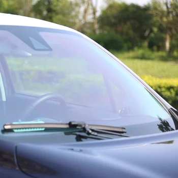 SUNICE 76%VLT Modra Auto Avto Okno Odtenek Film Večplastne optični film nano tehnologija Sončne Odtenek Anti-UV Avto Folije