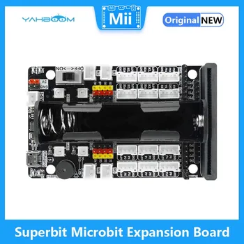 Superbit Microbit Širitev Odbor Prihaja z IIC UART Senzor, WIFI Vmesnik in RGB Svetlobe za BBC Micro:bit V2 V1