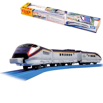 TAKARA TOMY TOMICA Zlitine modelov Avtomobilov Igrače, Električni Tri-oddelek Vlak S-09 Visoke hitrosti Železniški Vlak Magnet E3 Serije Shinkansen