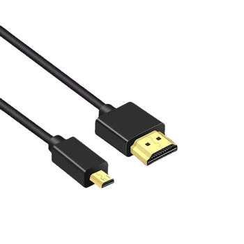 Ultra Slim Prilagodljiv Micro HDMI MIKRO HDMI Kabel, 2 za sony a7c a7m3 Fotoaparat Sony Komolec Zložljive Kabel