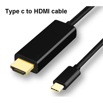USB Kabel za 4K Tip c do Adapter 1,8 M za MacBook Samsung Galaxy S10/S9 Huawei Xiaomi Tip c za kabel