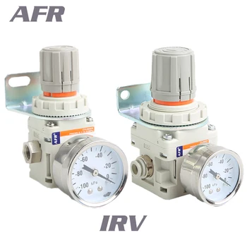 Vakuumski negativni regulator tlaka ventil redukcijski ventil karakteristike regulatorja na ventil IRV10-C06 IRV10-01 IRV20-02ZN IRV20-C08 C10 LC08