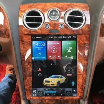 Vertikalni Zaslon Android 12 128B Avto Radio, GPS Navigacija Za Bentley Hitrosti Supersport Multimedijski Predvajalnik Samodejno Stereo Vodja Enote