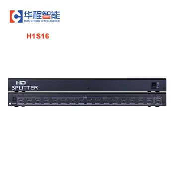 Video Steno Signal Splitter AMS-H1S16 HD 4K*2K 60HZ 1x16 Led, 3D, 4K 1080P 1 V 16 od Signala Distributer Za Prenosni RAČUNALNIK Fazi