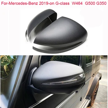 W464 Ogledalo Kritje za-Mercedes-Benz 2019-na G-razred G500 G350 W464 G63 GLE W167 Dodaj na Vrsto Suho Ogljikovih Vlaken Pogled od Zadaj Strani