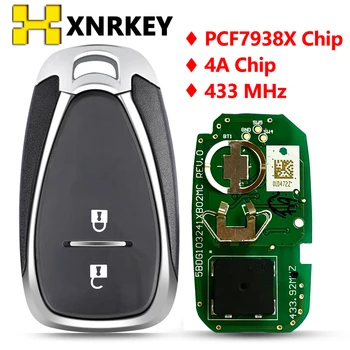 XNRKEY Original Smart Remote Key 433MHz IPCF7938X Čip za Chevrolet JM Trax Tracker Keless za Orlando OEM Avtomobilski Ključ
