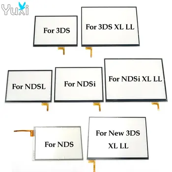 YuXi Zamenjava Zaslona na Dotik Plošča Zaslon Računalnike Stekla Za Nintendo DS Lite Za NDSL NDSi Novi 3DS XL LL Konzole