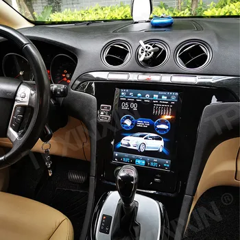 Za Ford S-Max, Galaxy 2007-2015 Android 9 Avtomobilski Stereo sistem avtoradio z Zaslonom Tesla Radio Predvajalnik Avto GPS Navigacija Vodja Enote