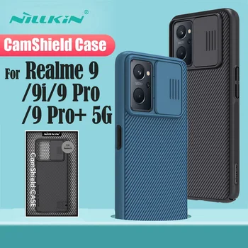 Za NASPROTNEGA Realme 9 Pro / Pro+ Plus 5G Primeru NILLKIN CamShield Primeru Potisnite Objektiv Kamere Zaščita Zasebnosti Hrbtni Pokrovček Za Realme 9 9i