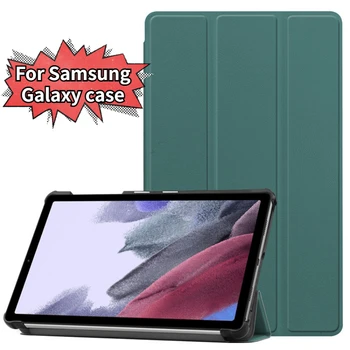 Za Samsung Galaxy Tab A7 za 10,4-palčni Ravno Usnja Flip Case-SM-T500 Smart Usnja Kritje Funda Nastavite SM-T505 Zaščitni Lupini 2022