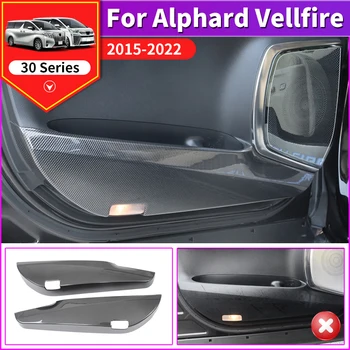Za Toyota Alphard Vellfire 30 Serije 2015-2022 2020 2019 Nadgradnjo Dekoracija Dodatna Oprema Avtomobilska Vrata, Kick Ploščo Rog Zaščitna Ploščica
