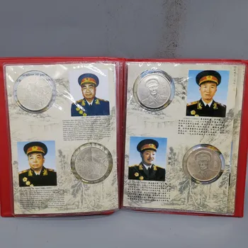 Zbirka Kitajski Srebro Dolar Deset Šerifov Spominski Kovanec Kovinske Obrti Doma Dekoracijo