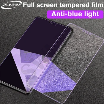 ZLNHIV 9H Anti Modra Svetloba za iPhone 11 12 mini pro MAX SE 2020 kaljeno steklo X XS XR 6 6s 7 8 plus zaslon telefona zaščitnik Film
