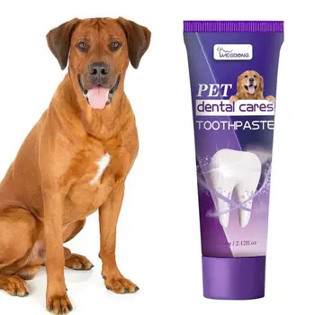 Zobno pasto Za Pse In Mačke, 60 g Globinsko Čiščenje Pes zobna pasta Odpravlja Slab Zadah Očisti Zobe Bori Slab Zadah zobno pasto