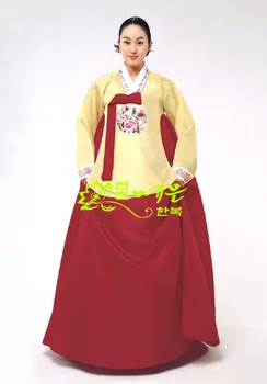 Ženske Hanbok Korejski Original Uvoženih Tkanine Poročne Hanbok Dae Jang Geum Hanbok Palace Hanbok